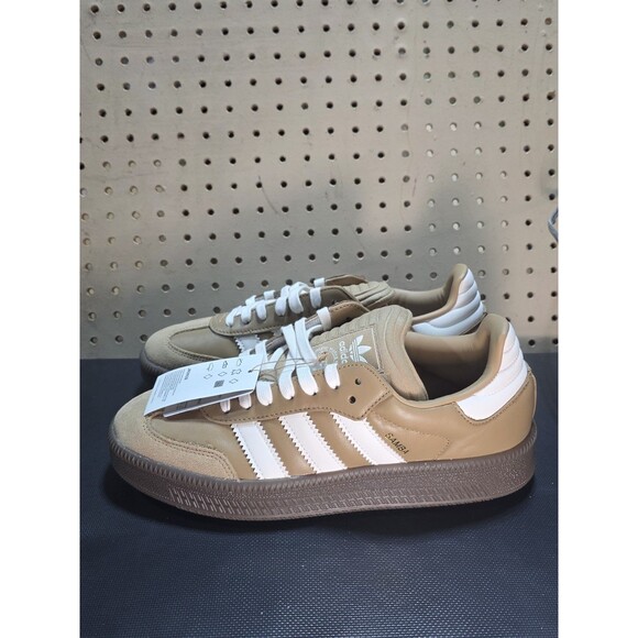New Adidas SAMBA XLG Men\'s Size 10.5 Cardboard Brown White Gum Shoes JR0926 main image 11